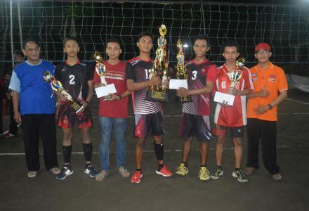 Gedongsari Kembali Juara Pordes Bola Voli