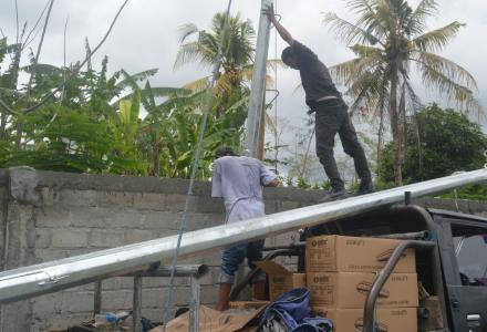 Penerangan Kawasan Lapangan Wijirejo