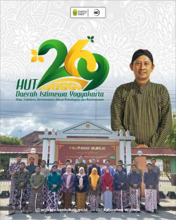 Selamat Hari Jadi ke 269 Tahun Daerah Istimewa Yogyakarta