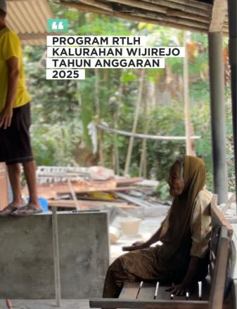 Program RTLH Kalurahan Wijirejo Tahun 2025