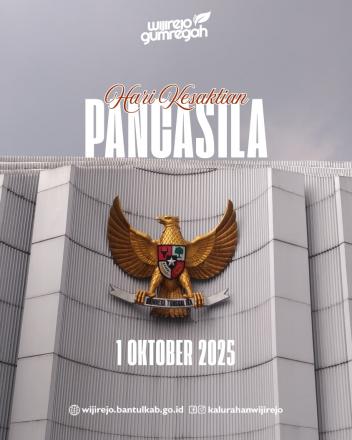 Selamat Memperingati Hari Kesaktian Pancasila