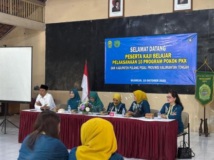 TP-PKK Kalurahan Wijirejo Mendapatkan Kunjungan dari TP-PKK Kabupaten Pulang Pisau Kaliimantan Tenga