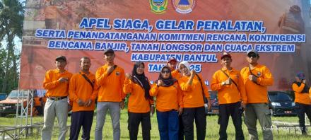 FPRB Kalurahan Wijirejo mengikuti Apel Siaga